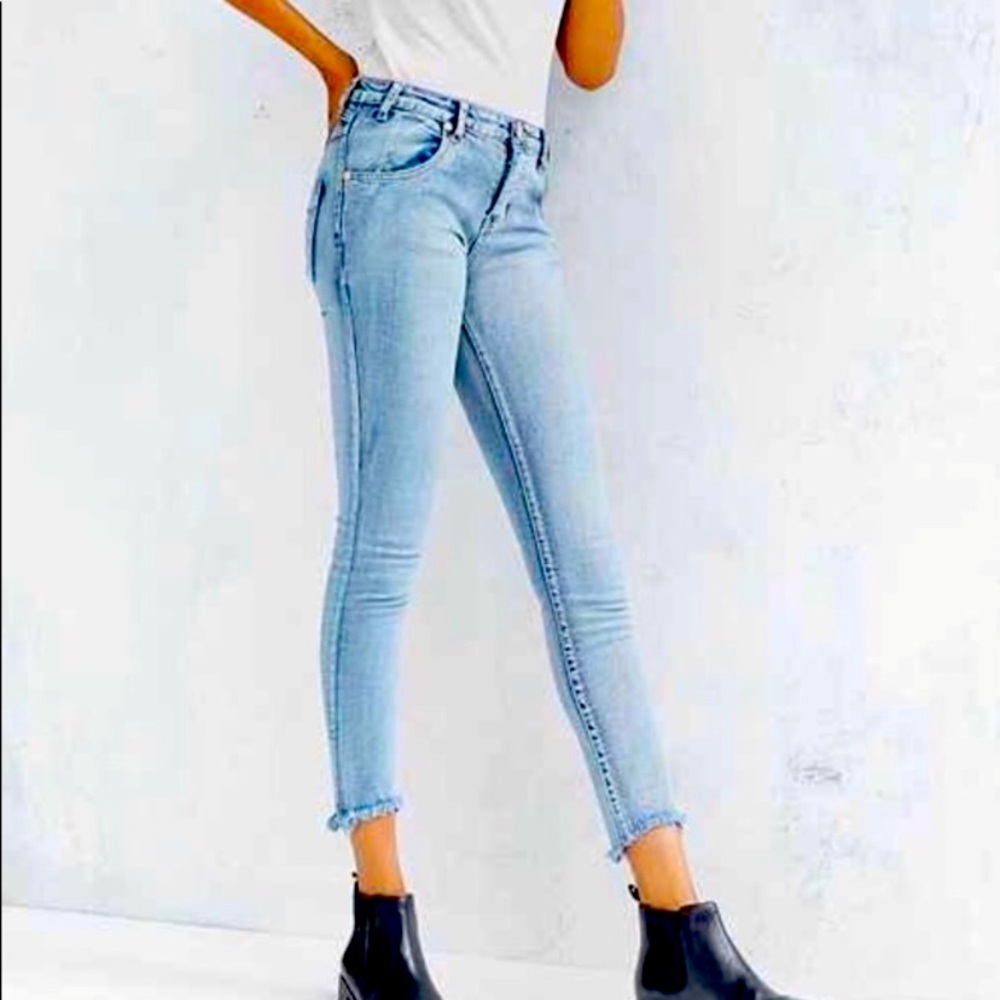 One teaspoon mid rise skinny jeans